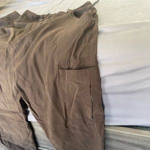 Brown cargo pants